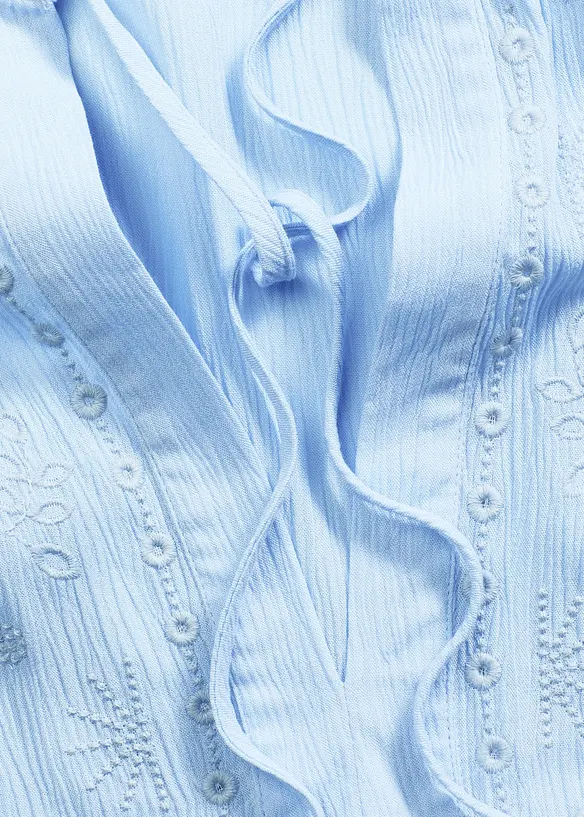Blouse met broderie anglaise, bonprix