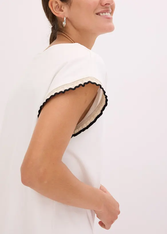 Shirt met versiering, bonprix