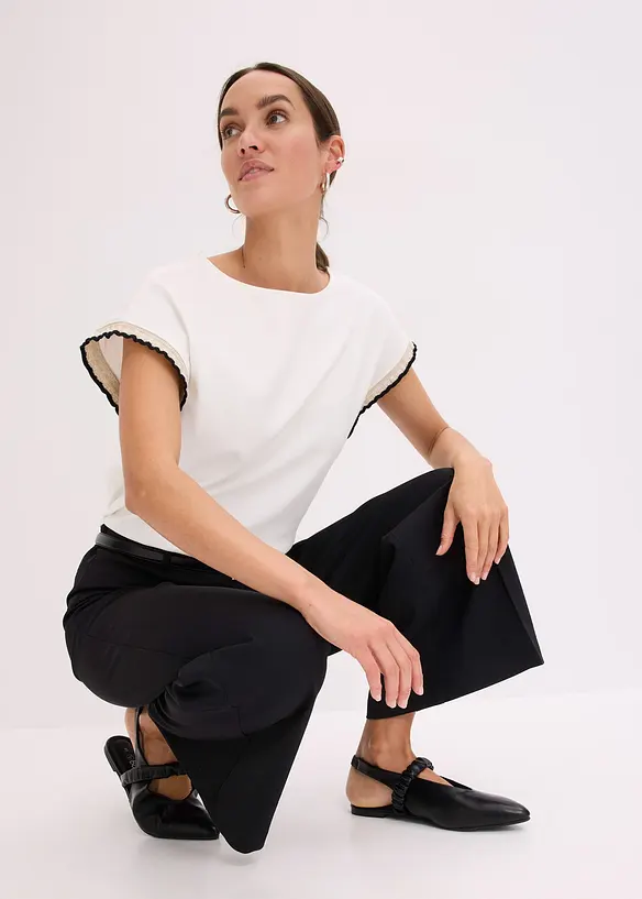 Shirt met versiering, bonprix