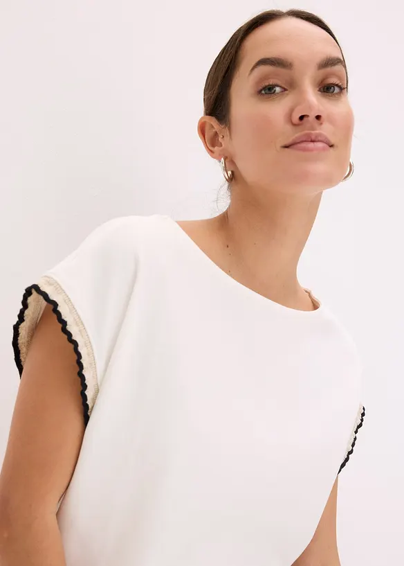 Shirt met versiering, bonprix