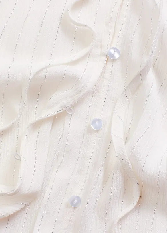 Blouse met gemetalliseerde strepen, bonprix