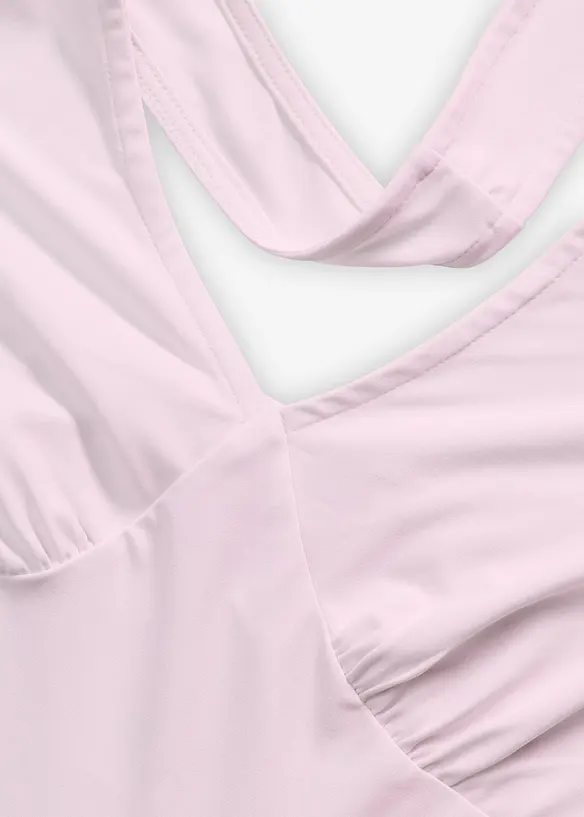 Top met halternek en diep decolleté, bonprix