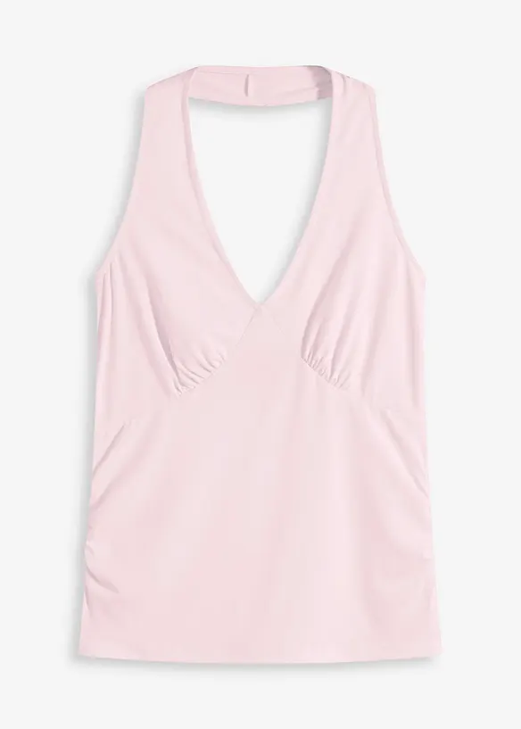 Top met halternek en diep decolleté, bonprix