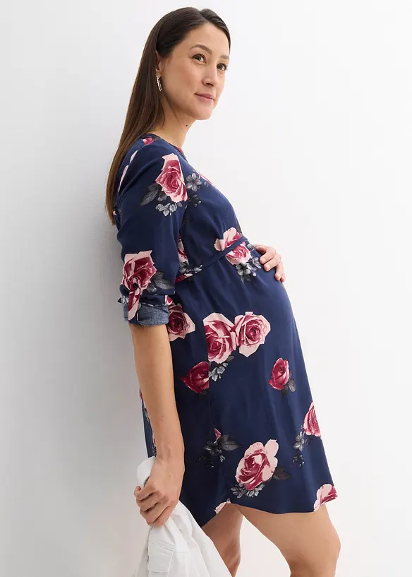 Lange zwangerschapsblouse / voedingsblouse, bonprix