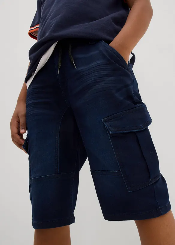 Sweatjeans bermuda, regular fit, bonprix