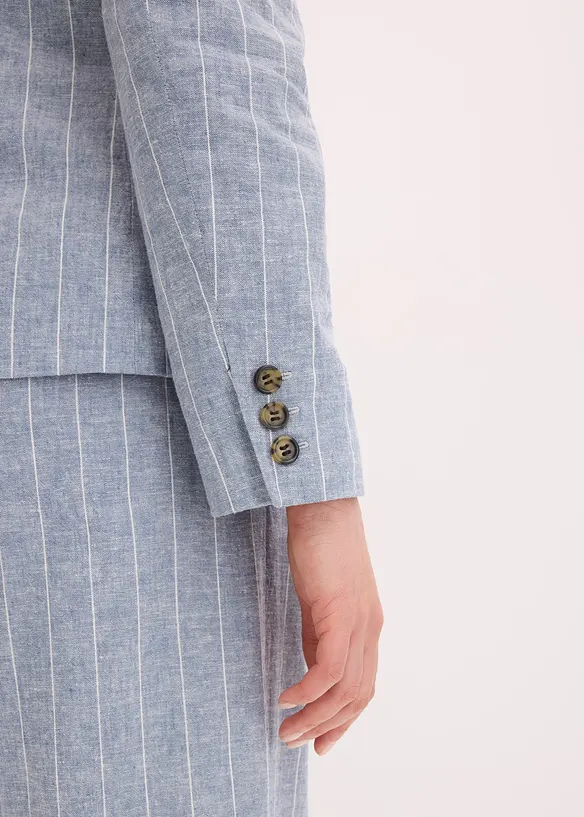 Blazer met linnen, bonprix