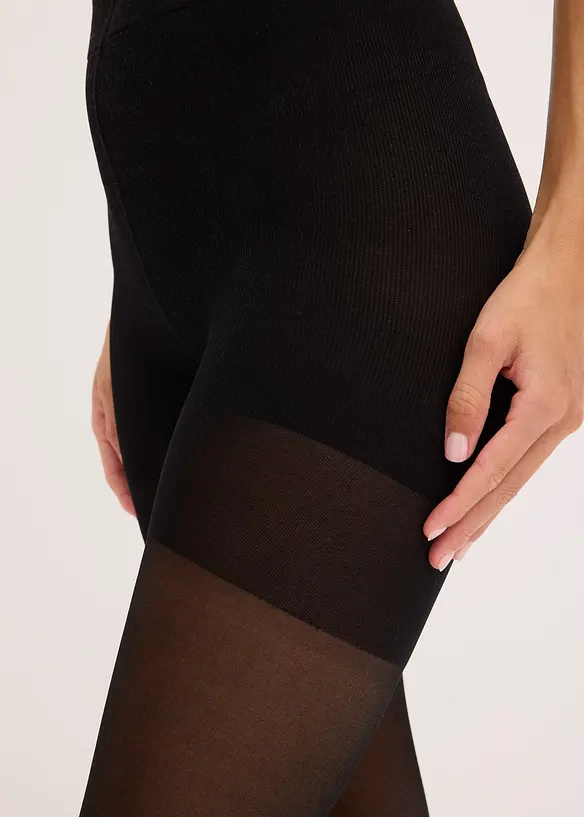 Corrigerende legging met verkoelend polyamide en anti-schurend effect, 30 den, bonprix