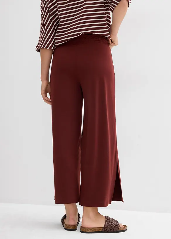 Jersey broek met een comfortabele band, bonprix