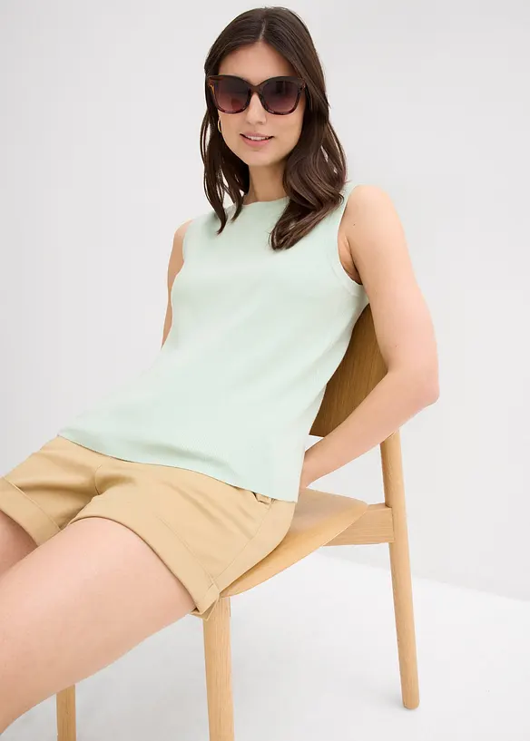Gebreide top, bonprix