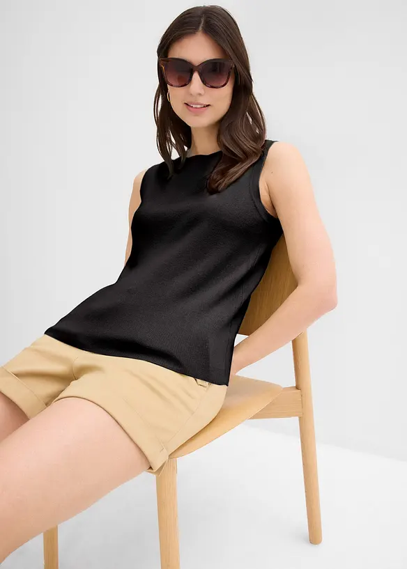 Gebreide top, bonprix
