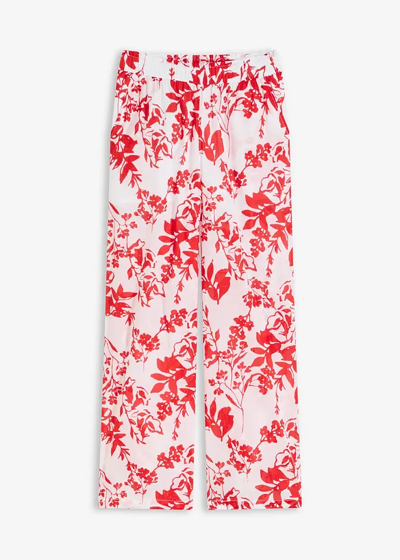 Gedessineerde broek van puur katoen, bonprix