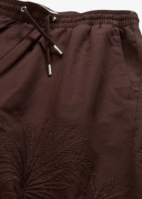 Short met zijde, bonprix