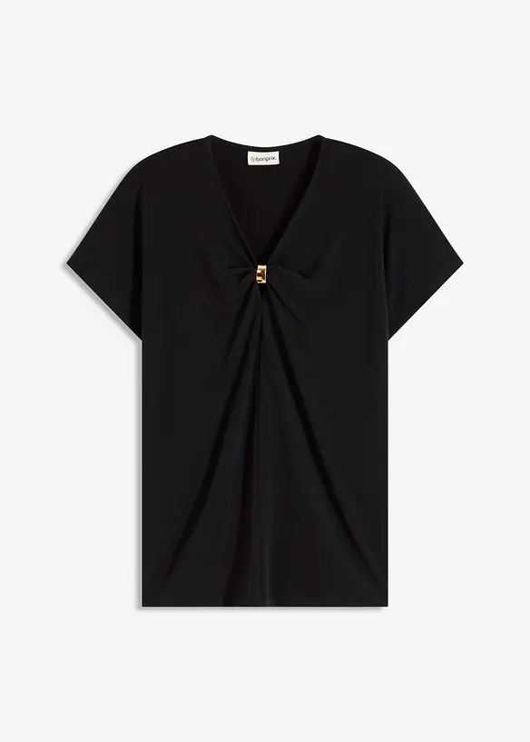 Shirt met een decoratieve ring, bonprix