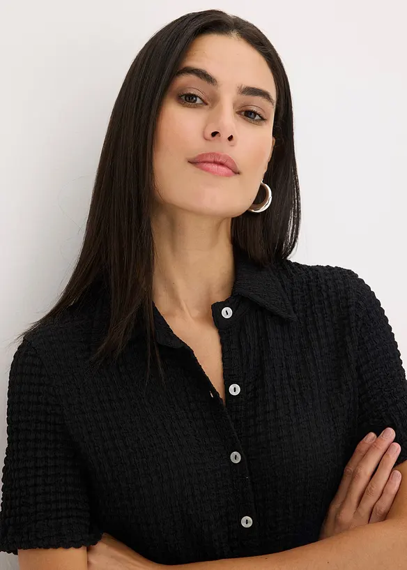 Blouse met structuur, bonprix