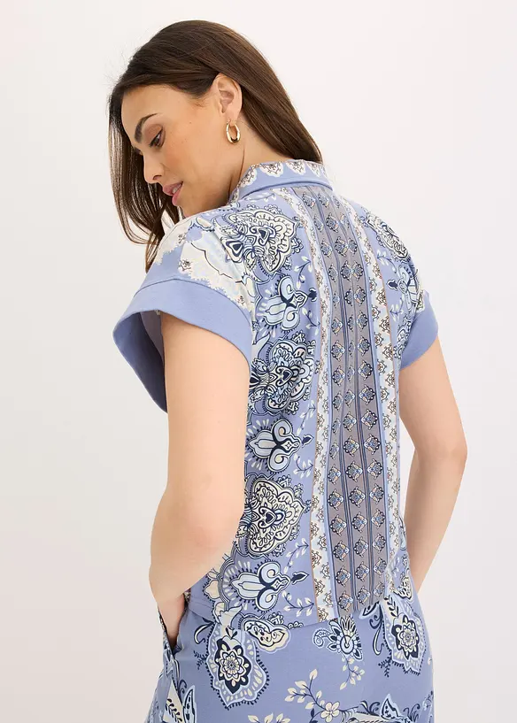 Oversized shirt met paisley motief, bonprix