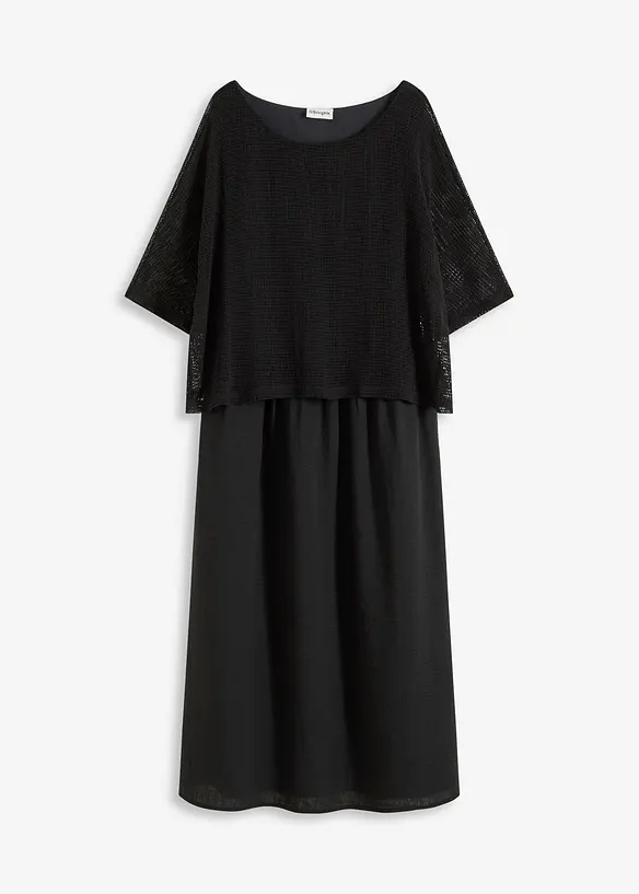 Jurk in 2-in-1 look, bonprix