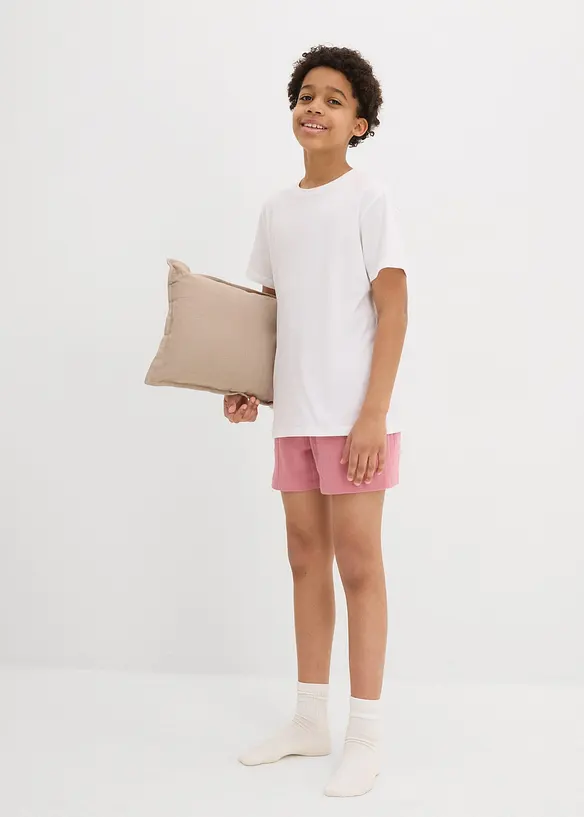 Shortama (2-dlg. set) van mousseline, bonprix