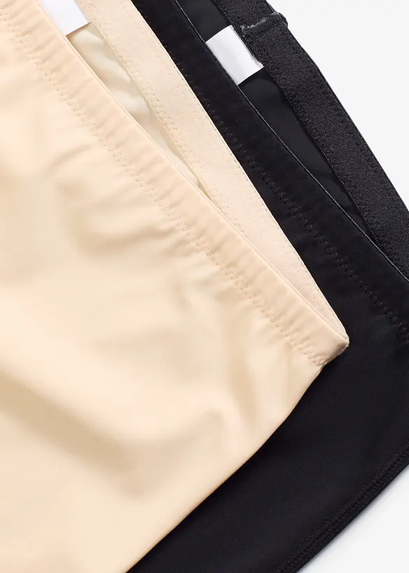 Corrigerende broek, medium corrigerend (set van 2), bonprix
