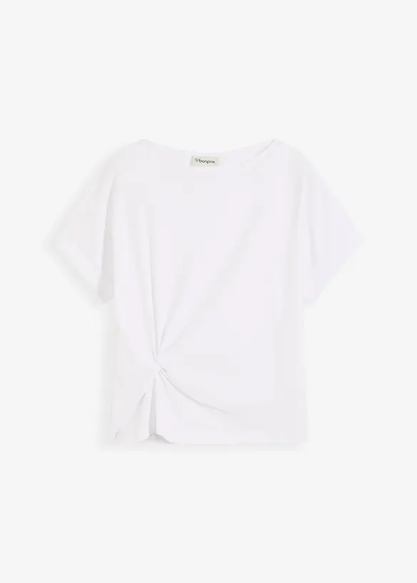 T-shirt met een knoopdetail, bonprix