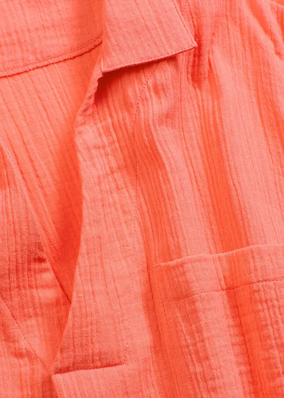 Kaftan jurk van zachte mousseline, bonprix