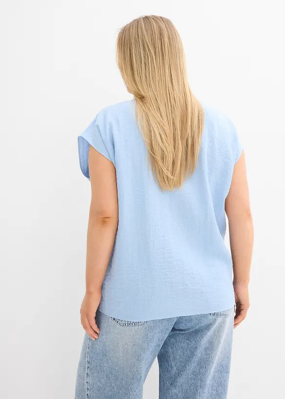 Blousetop van een lichte viscosemix, bonprix