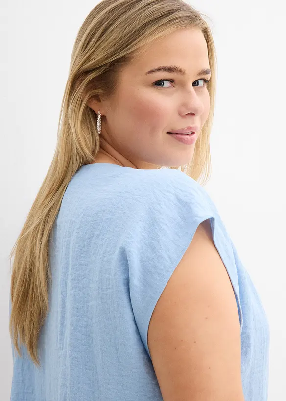 Blousetop van een lichte viscosemix, bonprix
