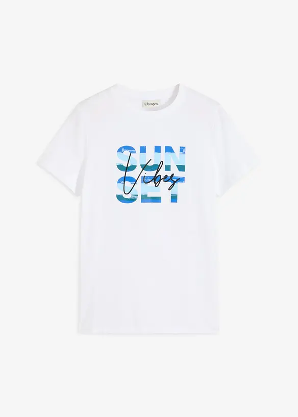 T-shirt van katoen, bonprix