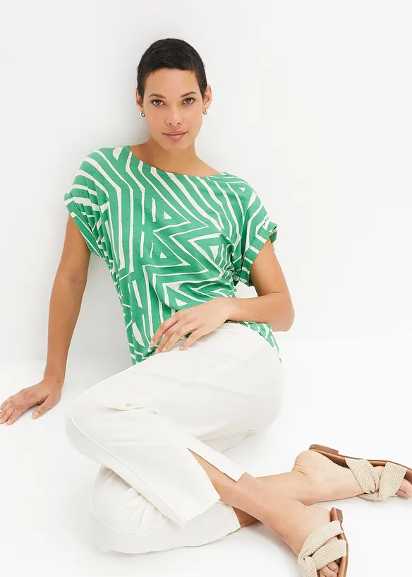 Gedessineerd oversized shirt, bonprix