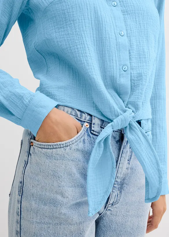 Mousseline blouse, bonprix