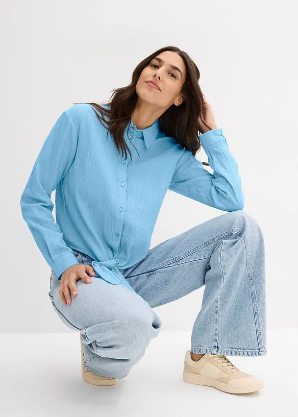 Mousseline blouse, bonprix