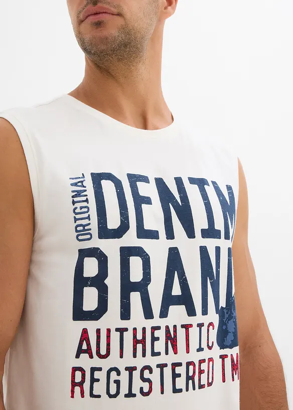 Muscle shirt van puur katoen (set van 2), bonprix