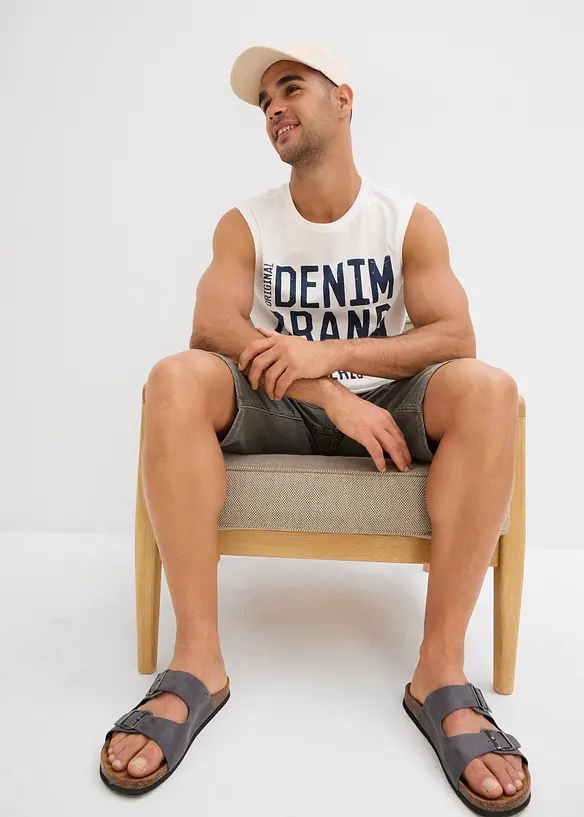 Muscle shirt van puur katoen (set van 2), bonprix