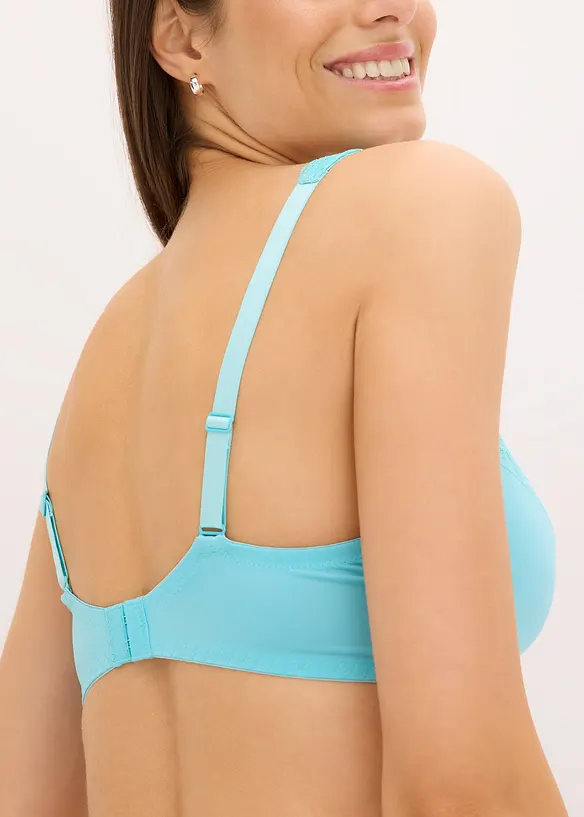 Beugel bh met sierlijk kant (set van 2), bonprix
