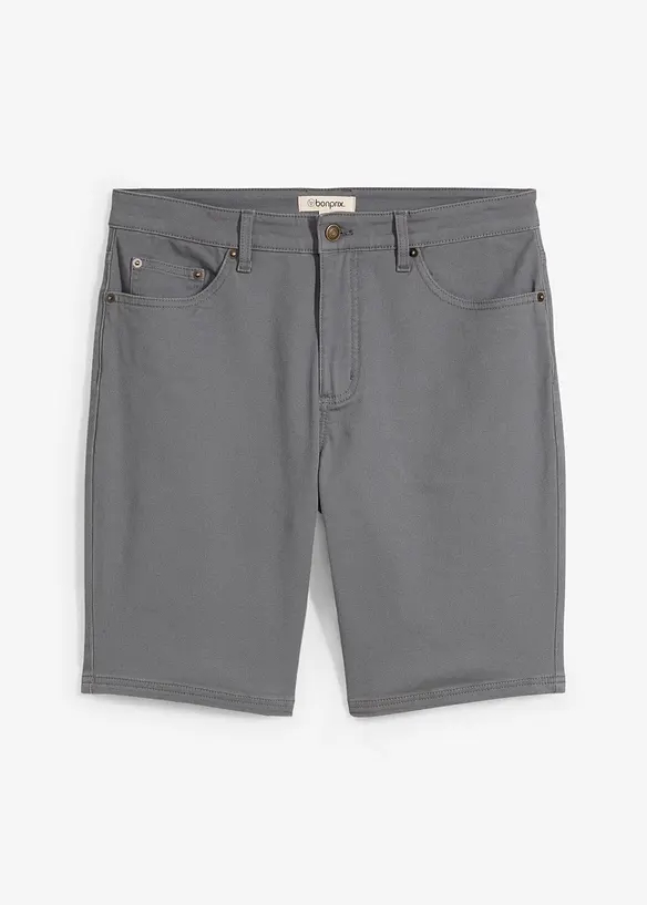 Classic fit stretch bermuda, bonprix