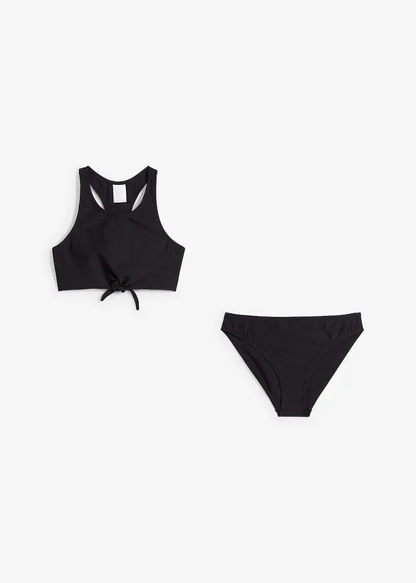 Bikini van gestructureerd materiaal (2-dlg. set), bonprix