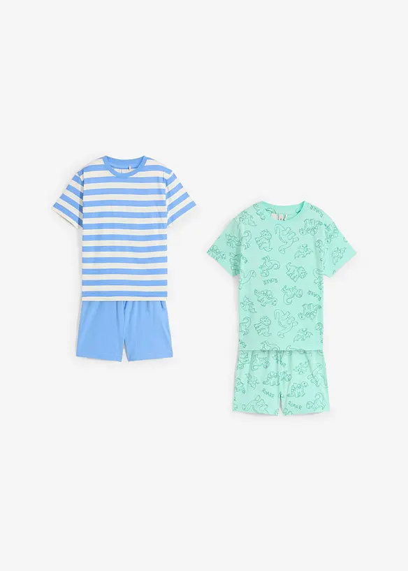 Shortama van puur biologisch katoen (4-dlg. set), bonprix