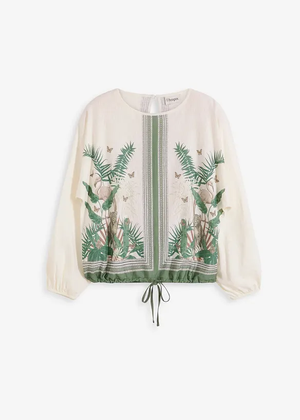 Gedessineerde shirt tuniek, bonprix