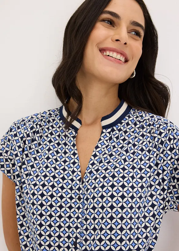 Blouse met print, bonprix