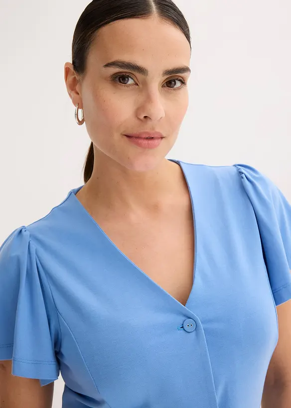 Shirtjurk met split, bonprix