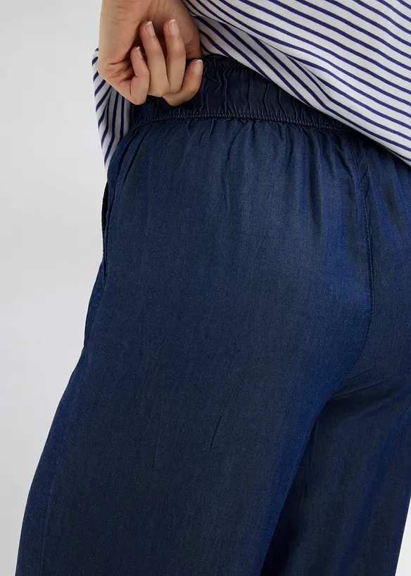 Broek van lyocell met comfortabele tailleband, bonprix