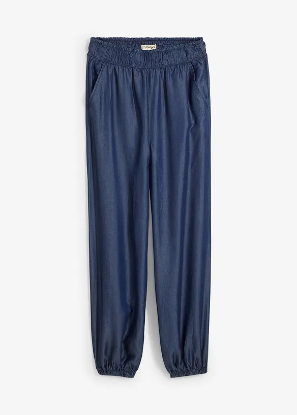 Broek van lyocell met comfortabele tailleband, bonprix
