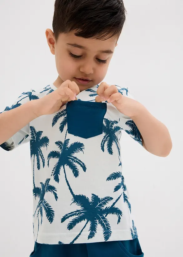 T-shirt en korte broek (2-dlg. set), bonprix