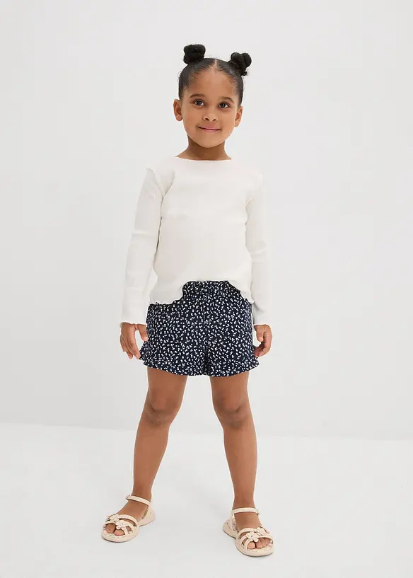 Jersey short van puur biologisch katoen (set van 3), bonprix