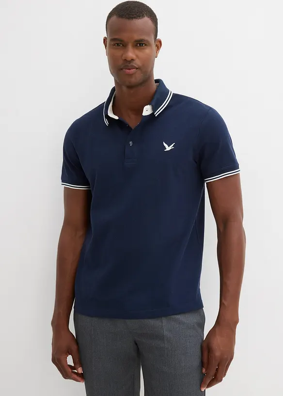 Piqué poloshirt van puur katoen, bonprix