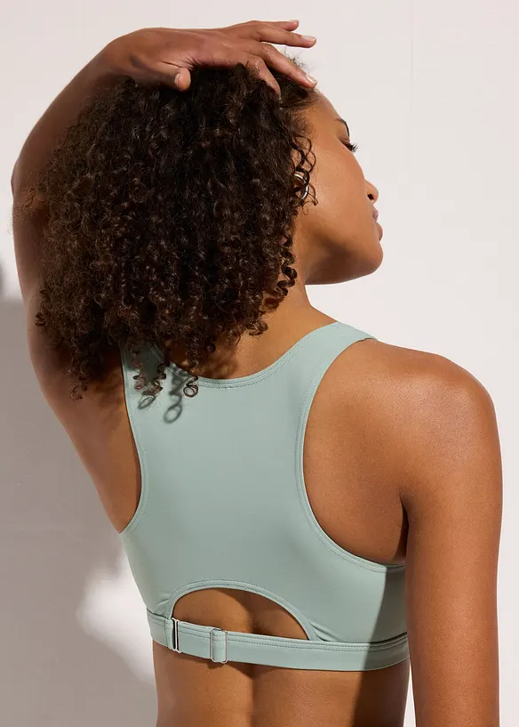 Bralette bikinitop met verstelbare band onder de borst, bonprix