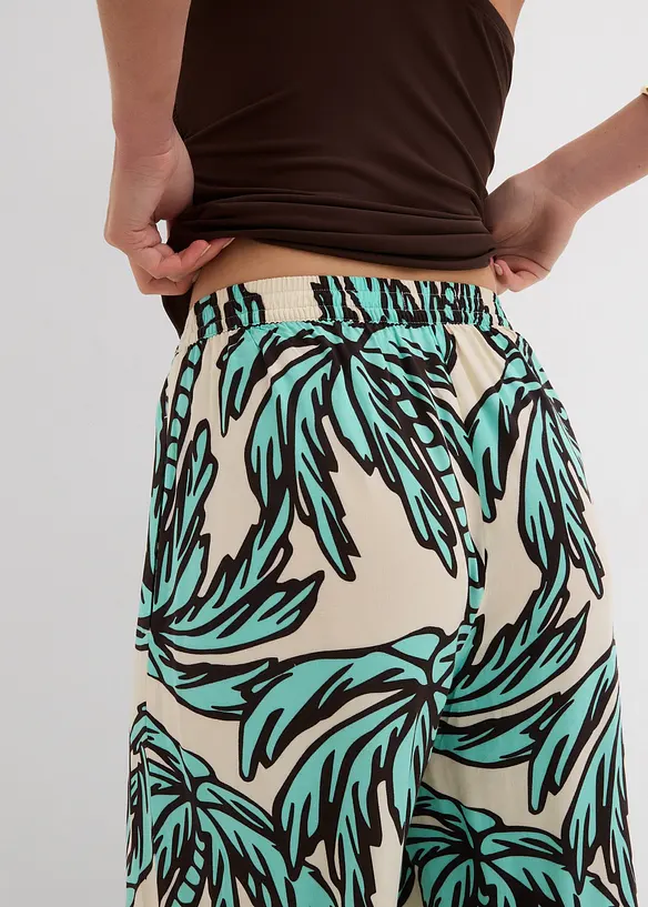 Marlene Dietrich broek van vloeiende viscose, bonprix