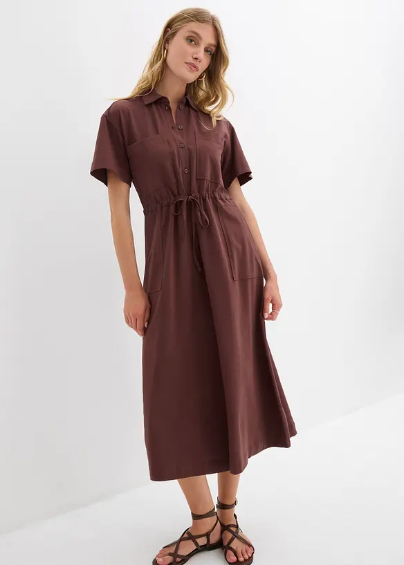Shirtjurk van stretch katoen, bonprix