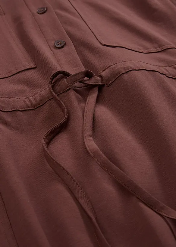 Shirtjurk van stretch katoen, bonprix