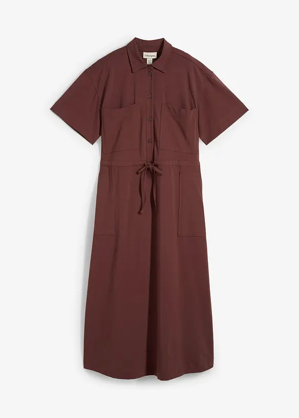 Shirtjurk van stretch katoen, bonprix
