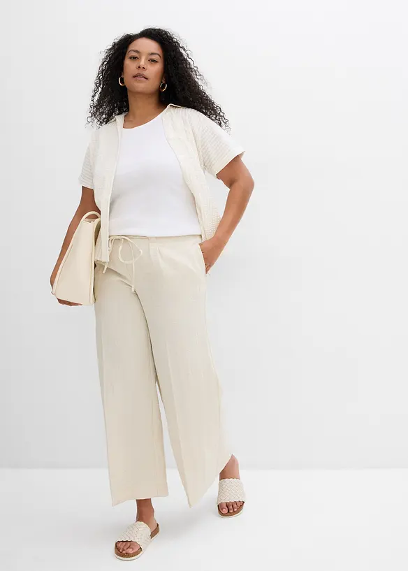 Culotte in een soepele viscosemix, bonprix